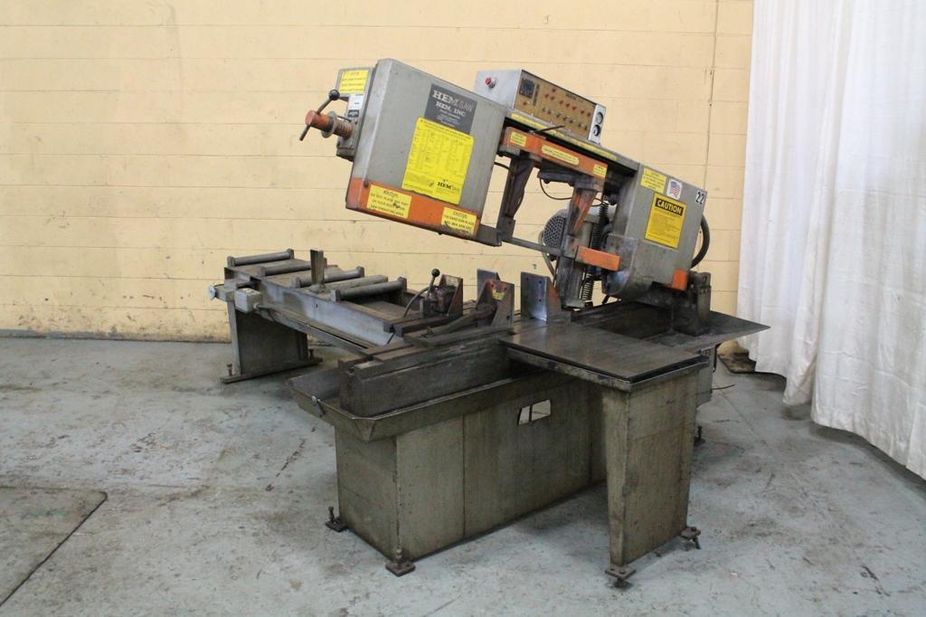 12-3/4" X 12-3/4" HEM MODEL #100A HORIZONTAL BAND SAW: STOCK #63191