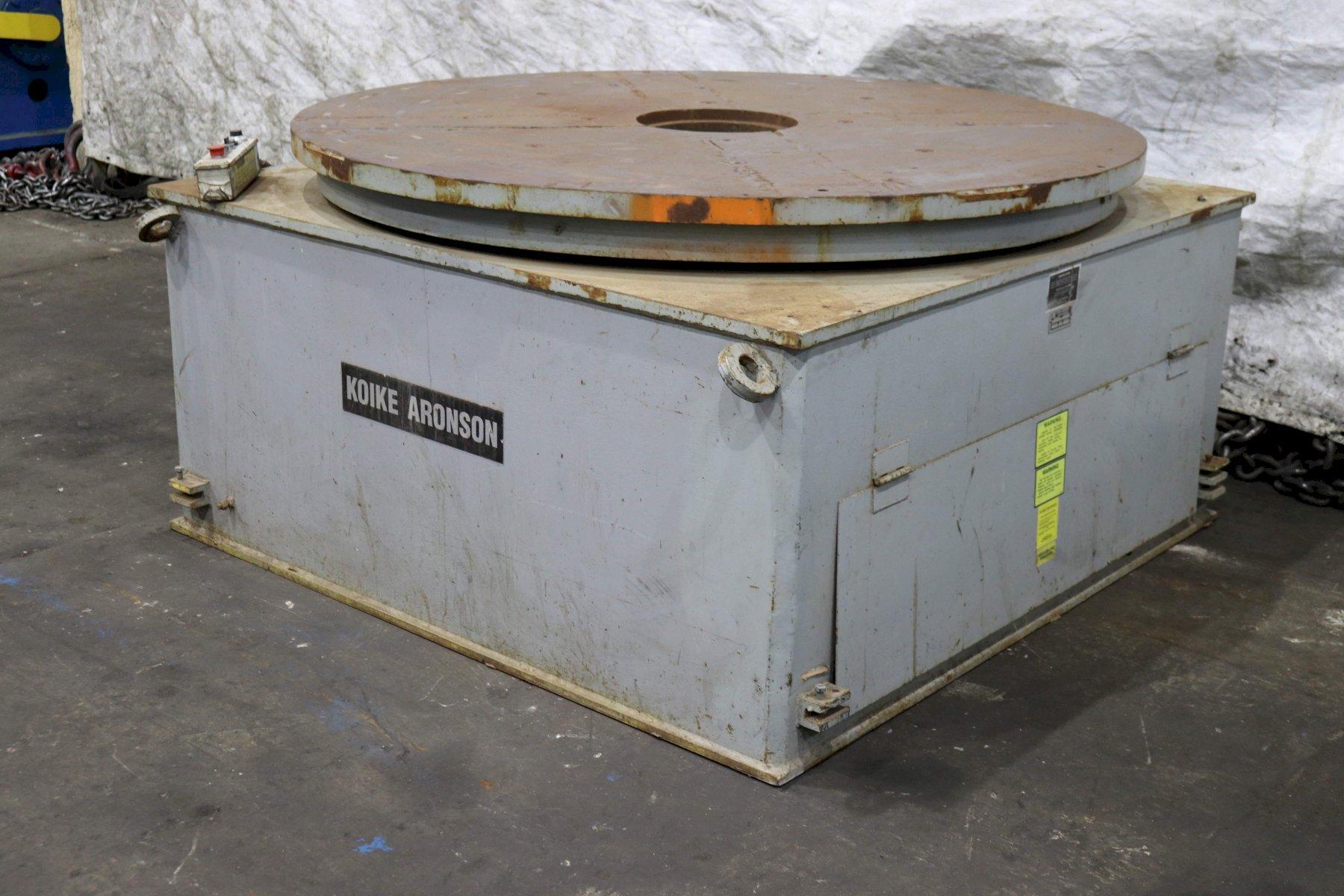 200,000 LB X 72' ARONSON WELDING TABLE: STOCK #72508