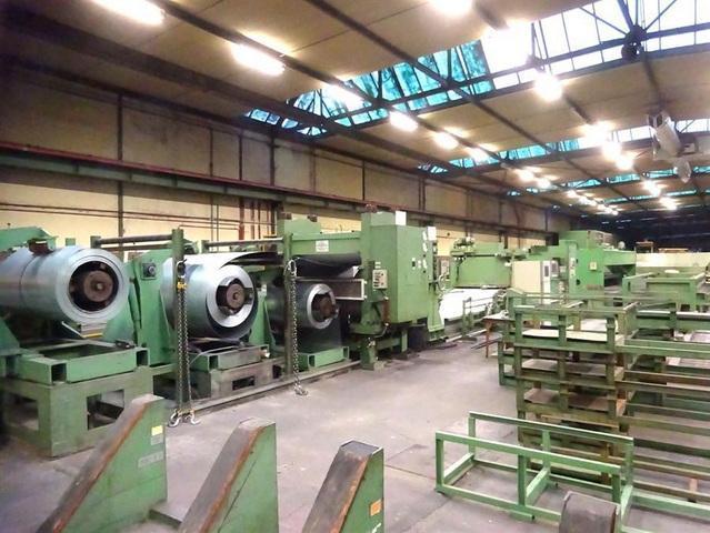 1500mm x 3mm x 10 Ton Fasti Cut to Length Line with Embossing