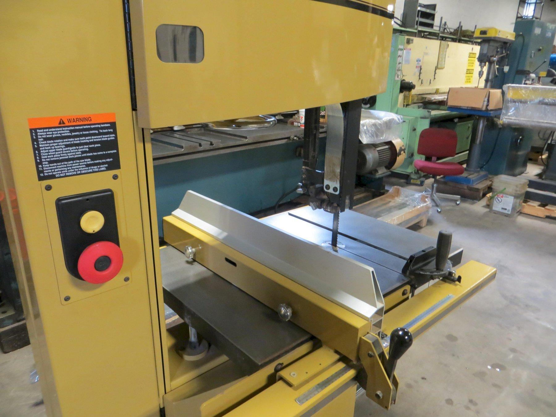 24" Powermatic Vertical Band Saw Model PM2415B