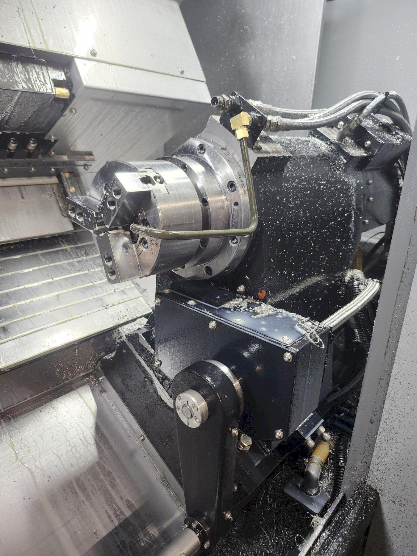 Hurco TMX8MYSi CNC Mill/Turn Lathe, with Hurco Ctrl., 4500 RPM, 12 Turret,  Live Tooling, Barfeeder, 37 HP, New 2023