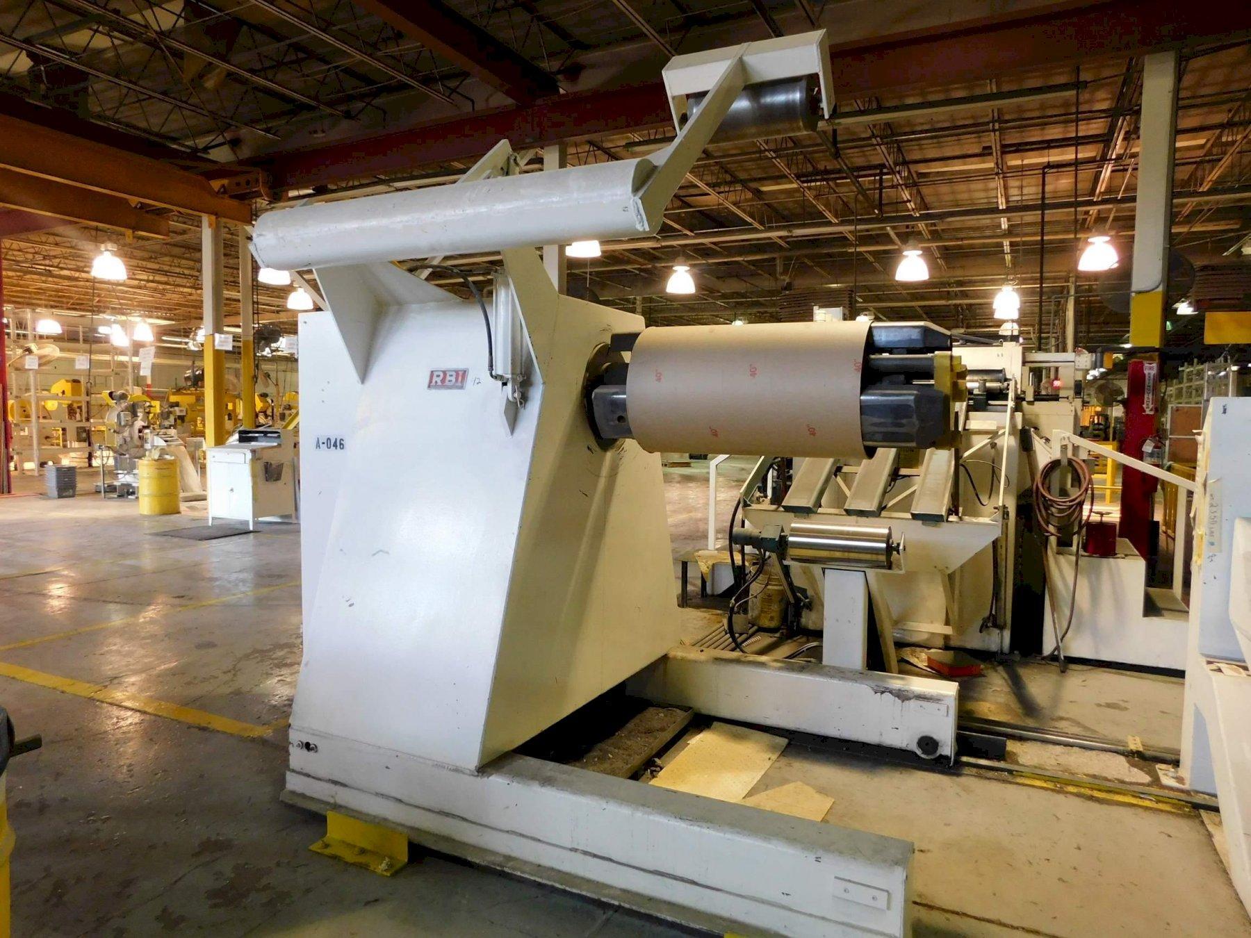 48" X 20,000 LB RED BUD (RBI) CUT TO LENGTH LINE #69020