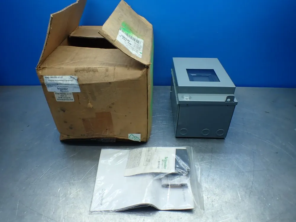 SCHNEIDER ELECTRIC POWERLOGIC PM5500 HIGH DENSITY POWER METER  -  HDM-PM5560-01-01