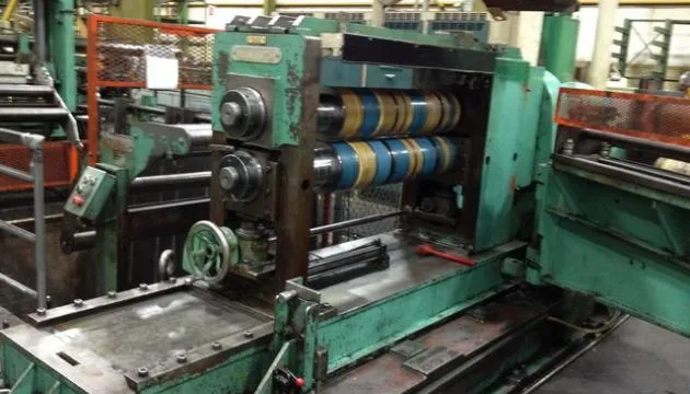 RUESCH 48" X 0.090" X 30,000# PRECISION SLITTING LINE (14706)