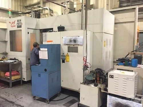 Yida MH-630, Fanuc 0i, 24.8" Plts, 39"/32"/30", 6K, 80 ATC, CTS, 50 Tap, Probe, ATLM, Low Hrs, 2013 (2 Avail)