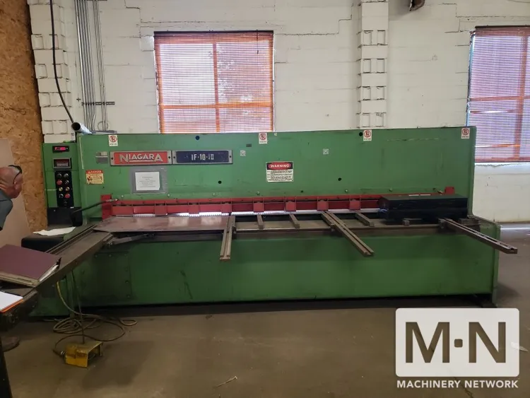 1983 NIAGARA IF 10-1/4 HYDRAULIC SHEAR