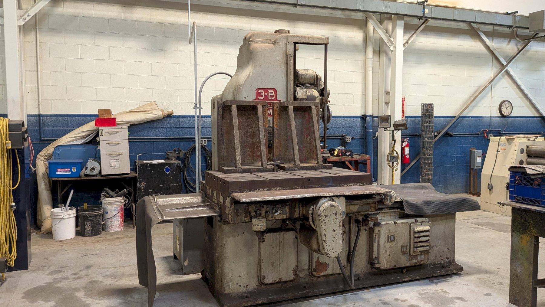 Devlieg 3B Spiramatic Horizontal Boring Mill , 30" x 48" Table, 16" Spindle Depth