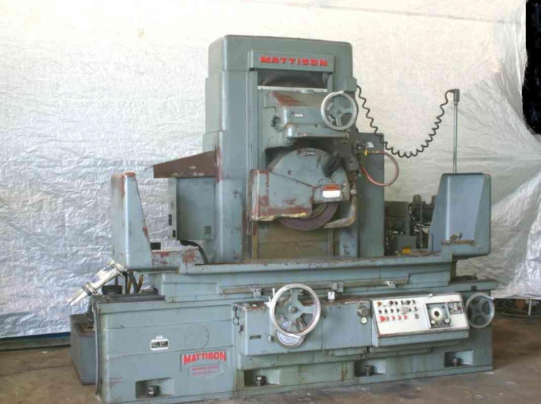12' X 36' MATTISON HORIZONTAL SURFACE DIE GRINDER: STOCK #19974