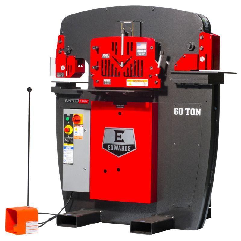 (1) NEW EDWARDS 60 TON IRONWORKER