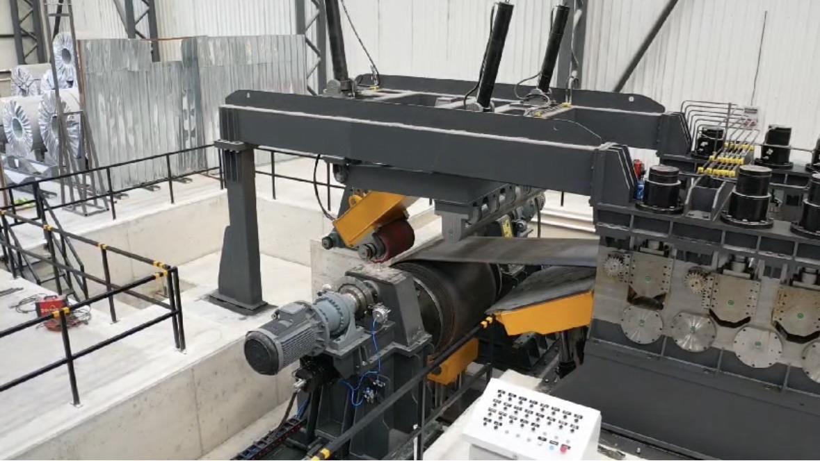 2000mm x 25mm Flying Shear Cut-To-Length Line (New in 2025)