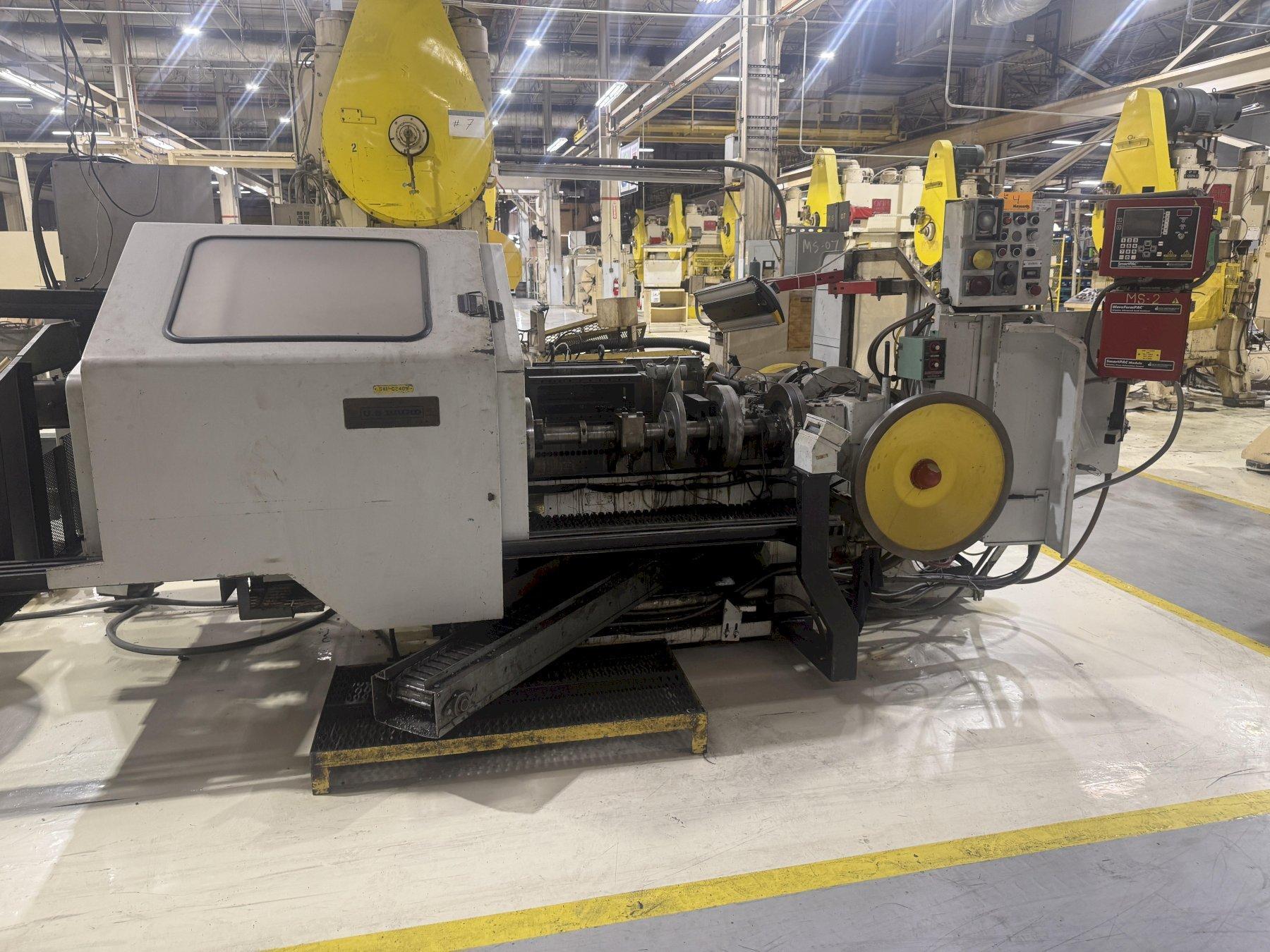 US BAIRD NO. 35 MULTISLIDE (FOUR SLIDE) WIRE & STRIP FORMING MACHINE: YOBRO #26060