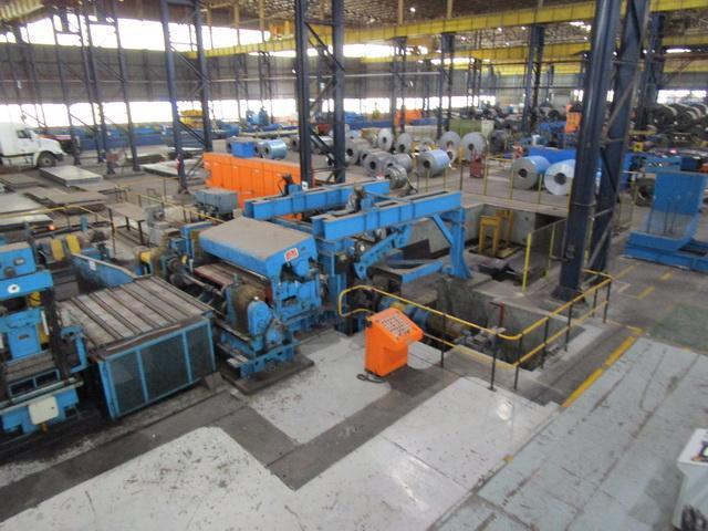 2000mm (79") x 3.2mm x 60,000# Bronx High Speed Cut-To-Length Line