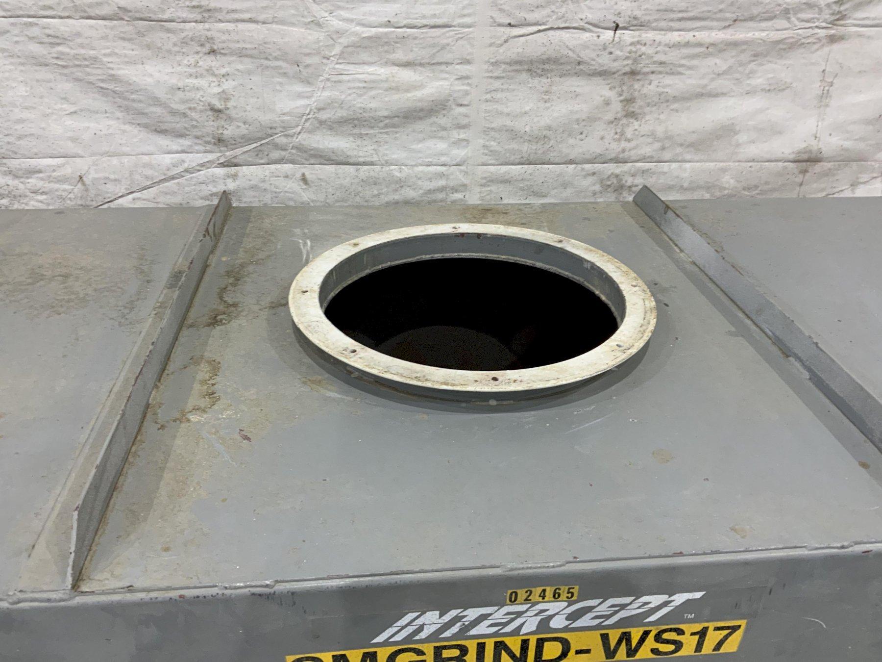 96"X 36" INTERCEPT MODEL WS17 DOWN DRAFT TABLE: STOCK #80795