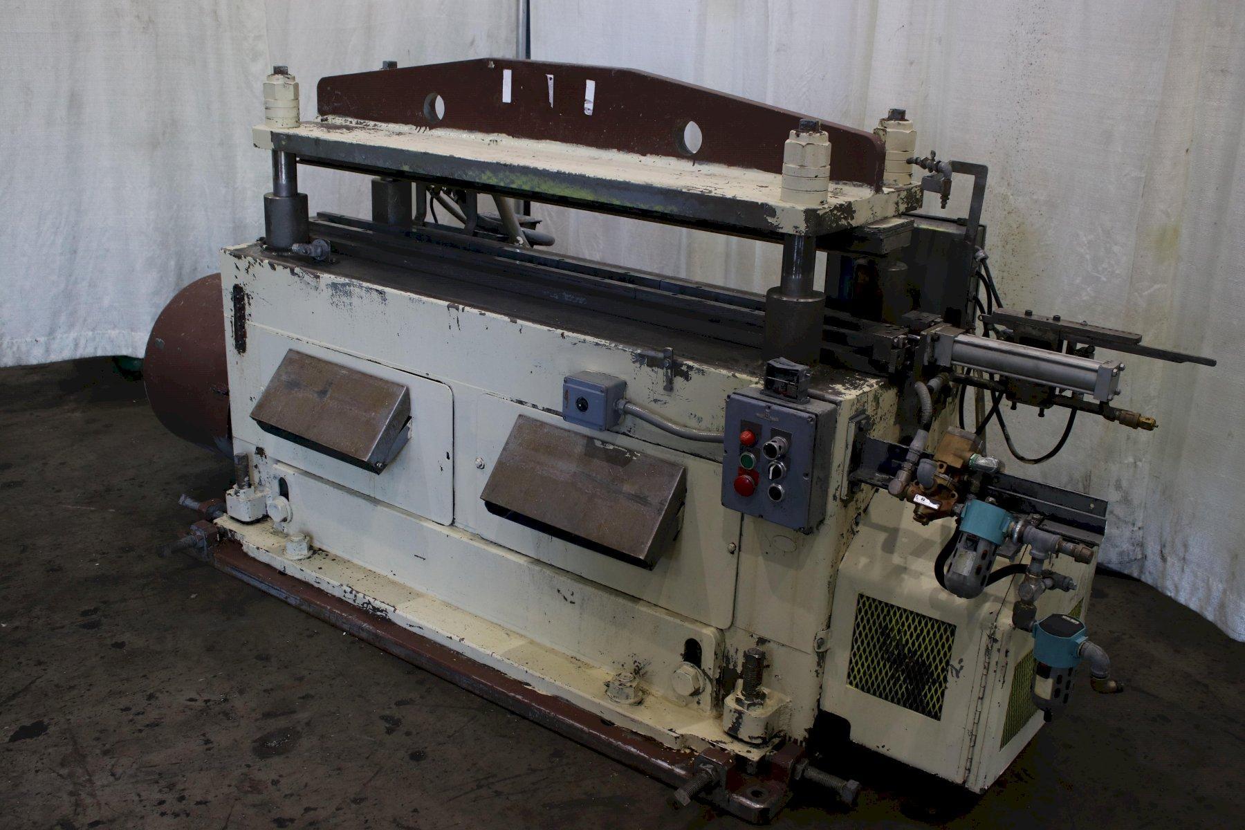 25 TON TISHKEN MODEL #C0-8-4 NOTCHING PRESS: STOCK #75072