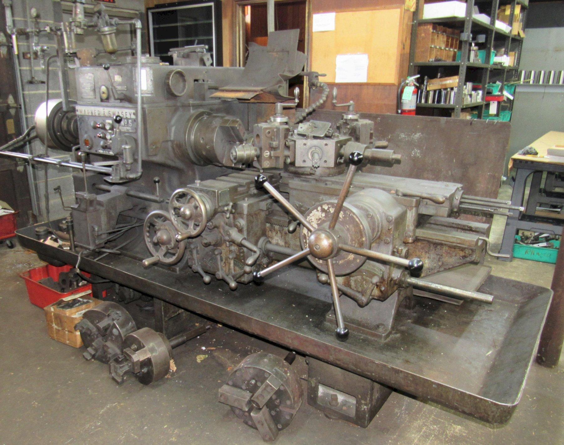 #5 WARNER & SWASEY MODEL #2250 RAM TYPE TURRET LATHE: STOCK #77721