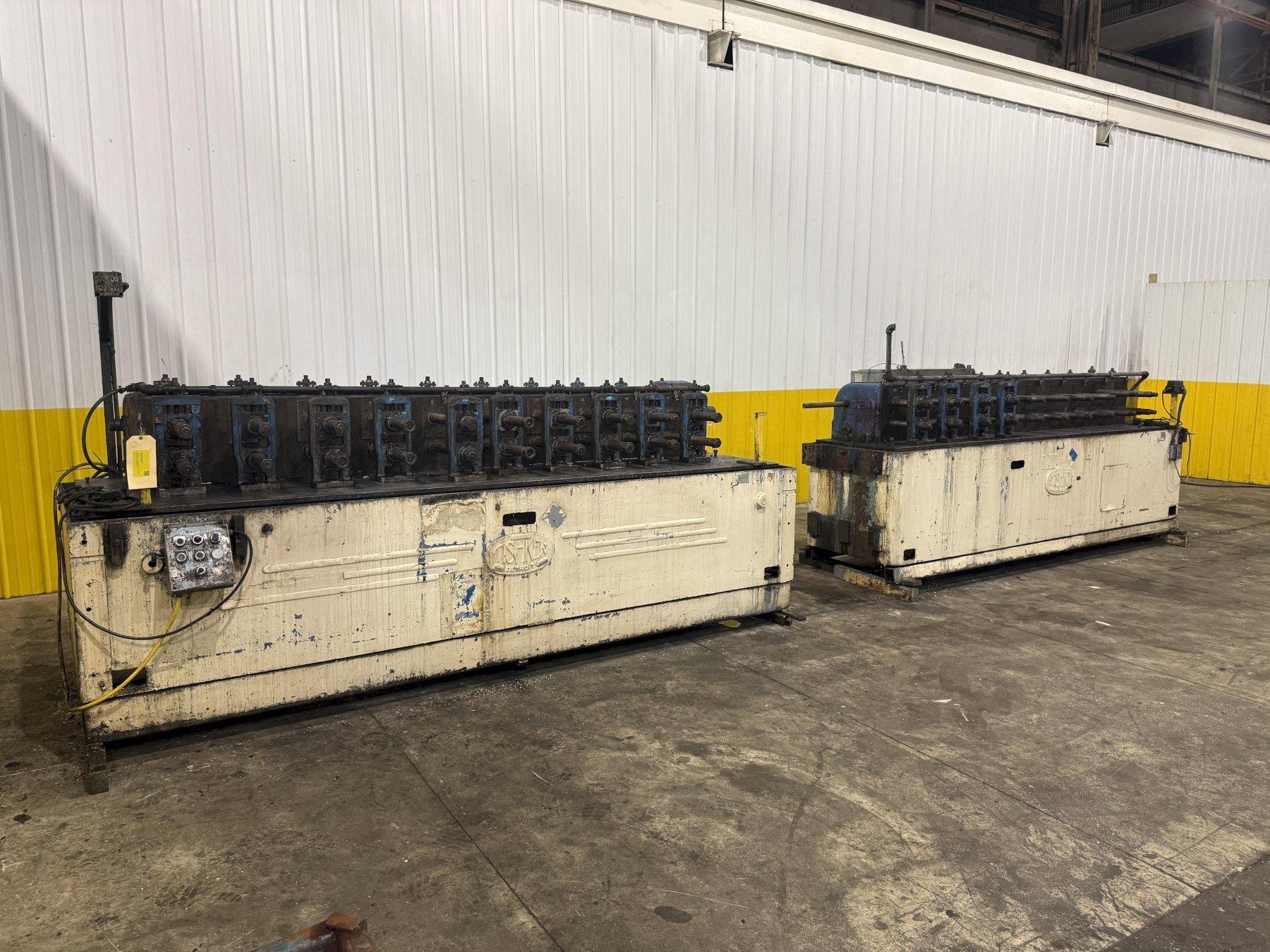 20 STAND X 2" TISHKEN ROLLFORMER, 8" ROLL SPACE: YOBRO #25359