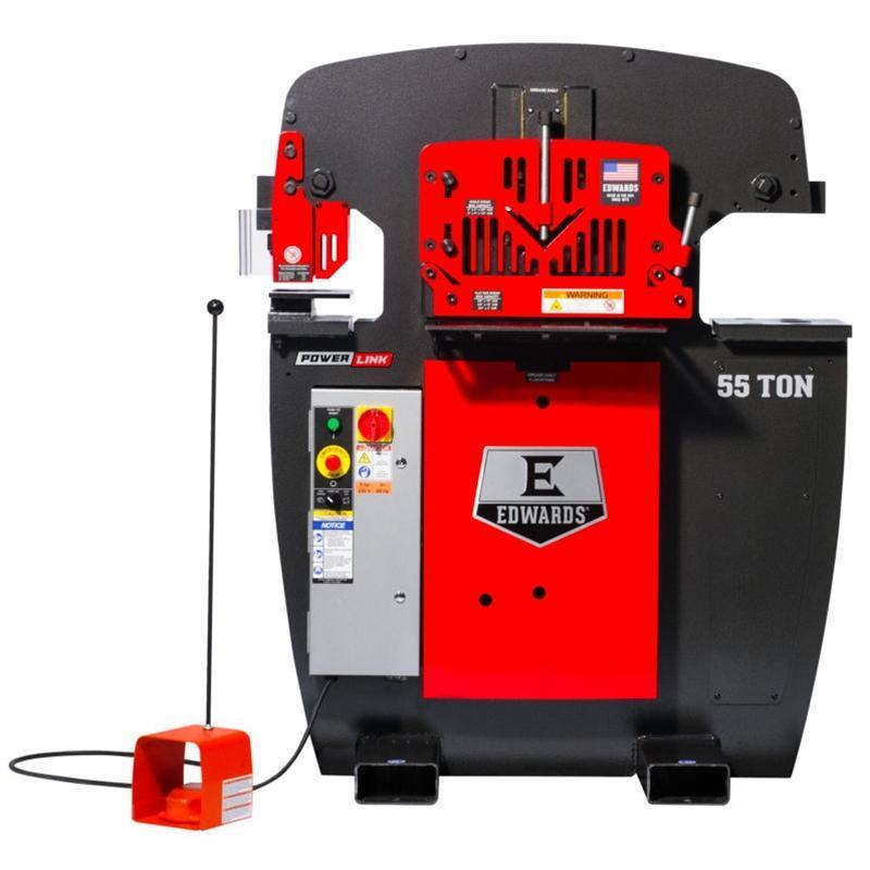 (1) NEW EDWARDS 55 TON IRONWORKER