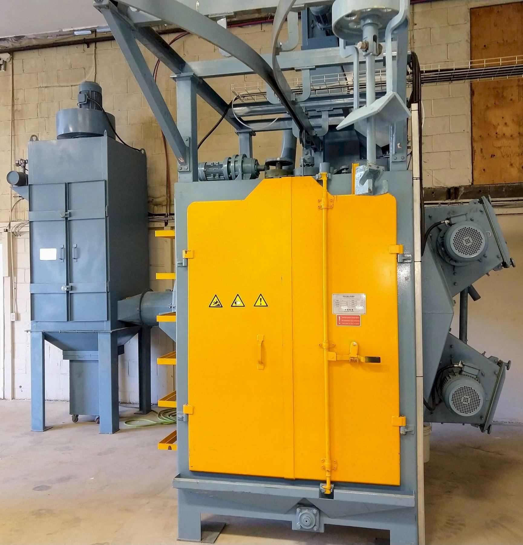 New Automatic "Y" Spinner Hanger Shot Blast Machine