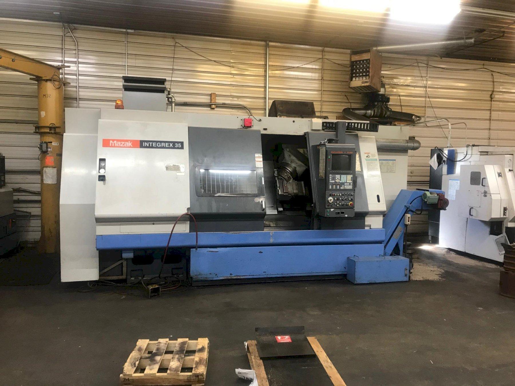 MAZAK INTEGREX 35Y CNC LATHE, Y- AXIS, 1997