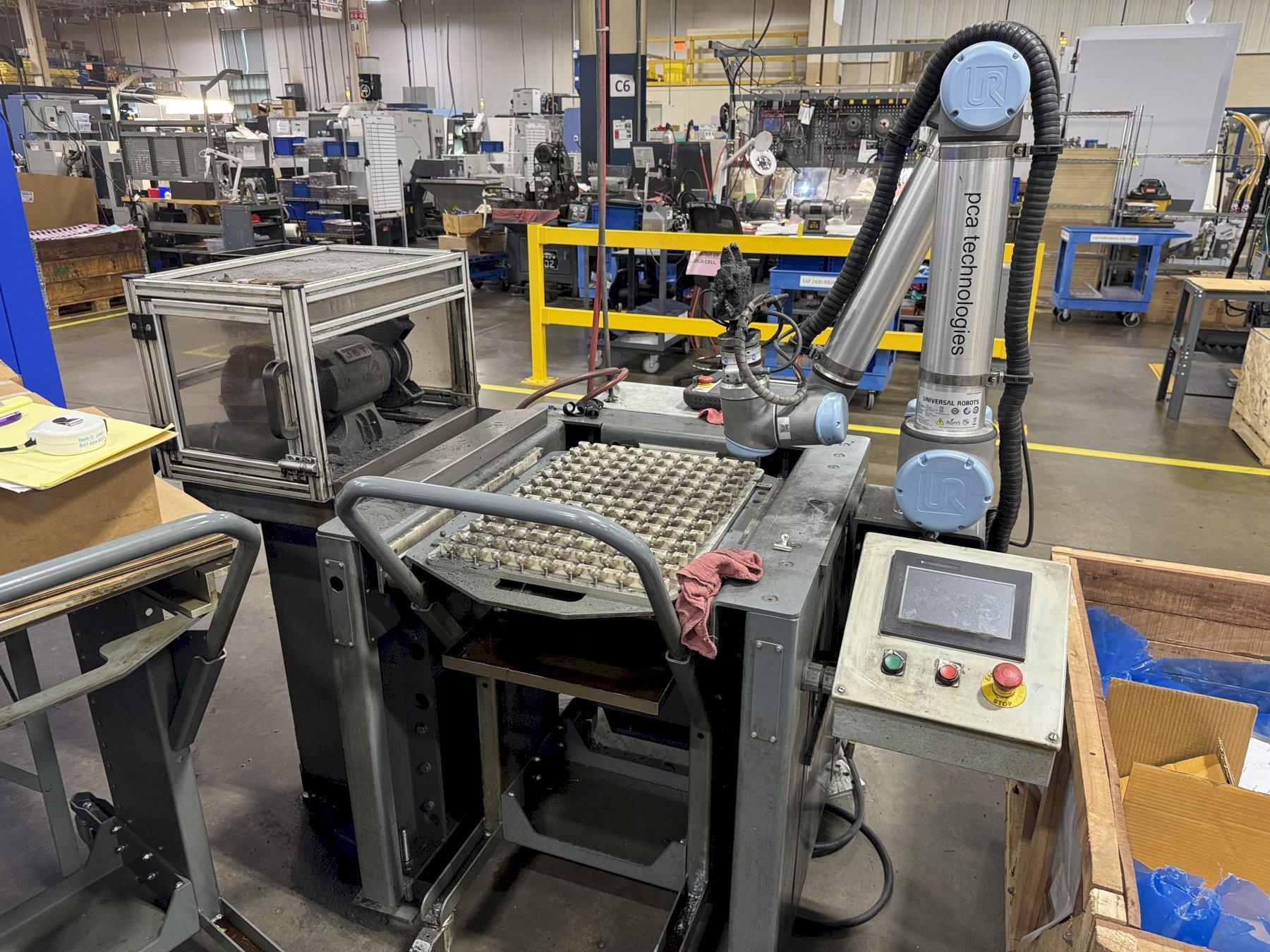 2018 UNIVERSAL ROBOTS UR10 Cobot - Dual Chuck Grippers, Flexible Loading System
