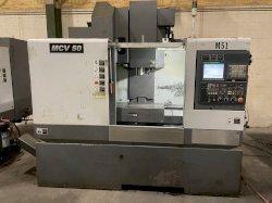 Samsung MCV-50 CNC Vertical Machining Center, Fanuc Oi, 35.43