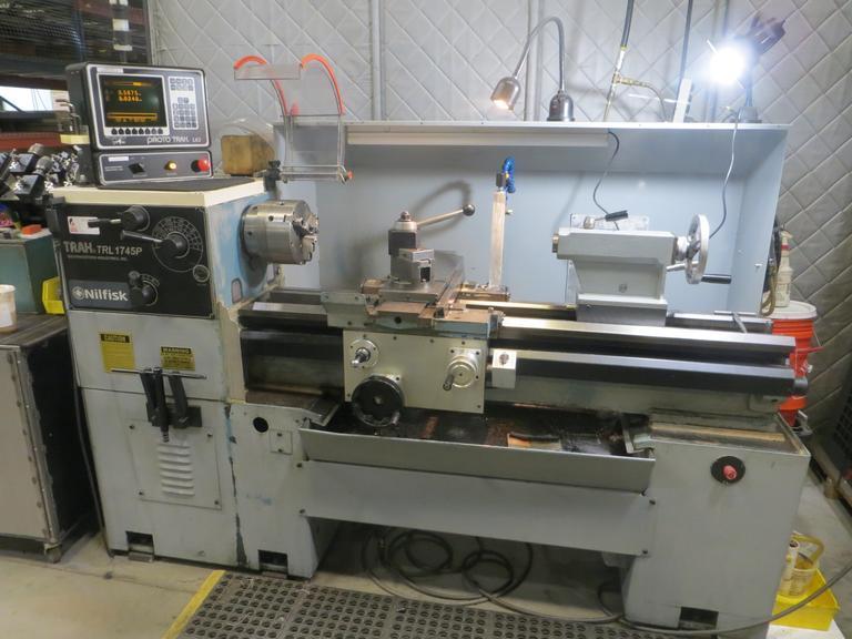 Southwest Industries Trak TRL 1745P CNC Engine Lathe- Auction Item