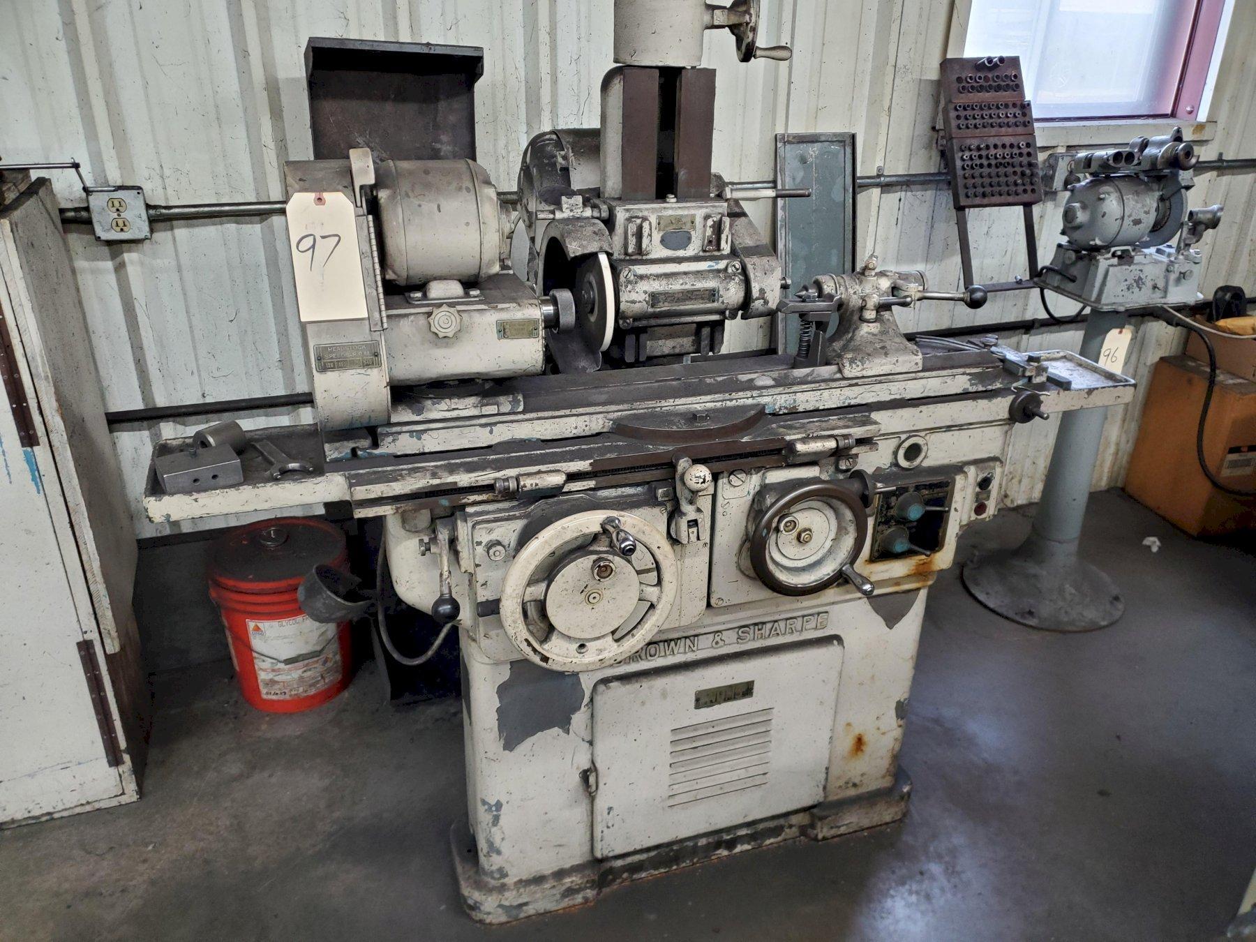 BROWN & SHARPE NO. 13 TOOL & CUTTER GRINDER. STOCK #0207923.