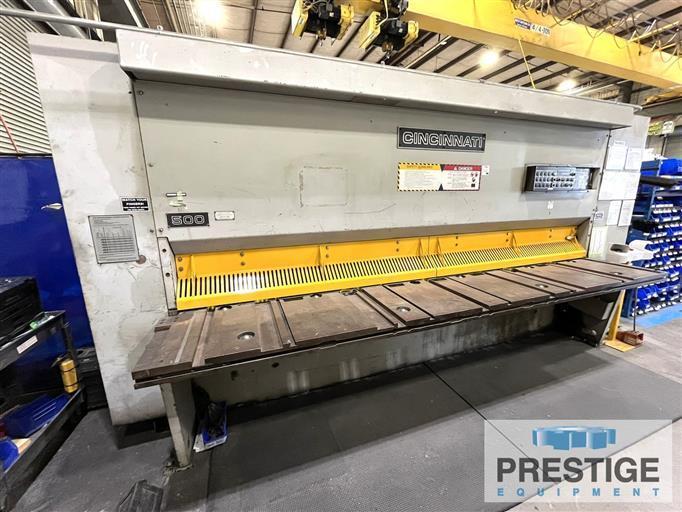 Cincinnati 500HS 1/2" X 12'' Hydraulic Plate Shear