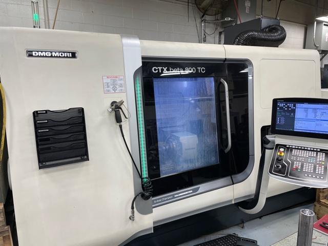 DMG Mori CTX beta 800TC CNC Turn Mill Lathe