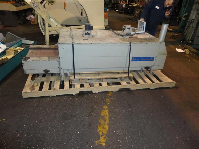 TOKYO GASDEN M# TBE415 BELT FURNACE RD TYPE CONVEYOR TEMPERING OVEN