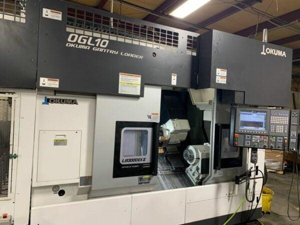 OKUMA LB3000EX-II/800-MYW CNC LATHE