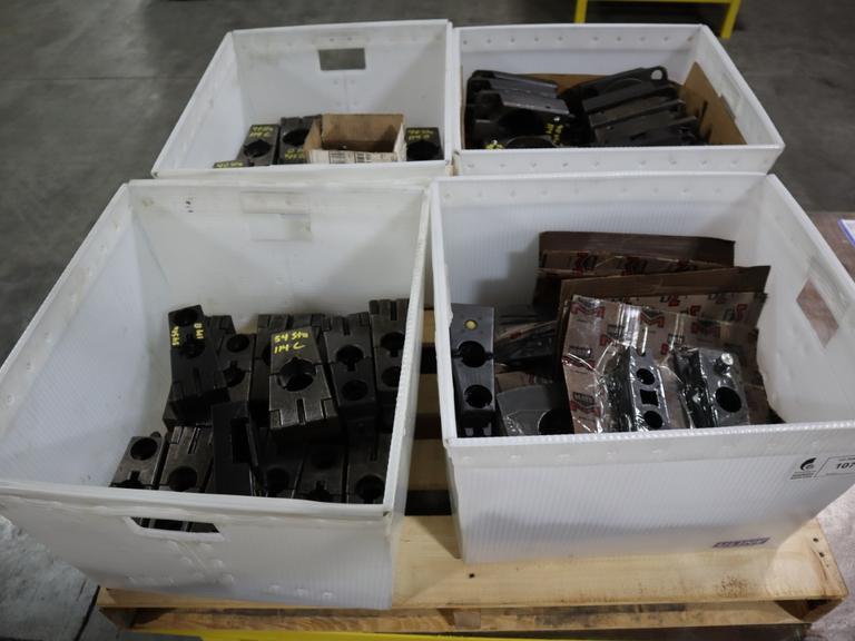 114 Style Bottom Die Holders for Turret Punch Presses, Assorted - Some are NEW Mate- Auction Item