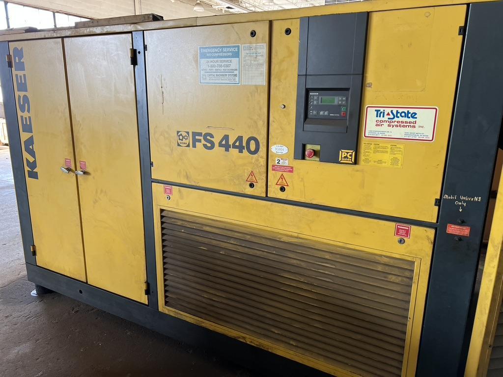 KAESER FS440 335HP ROTARY SCREW AIR COMPRESSOR