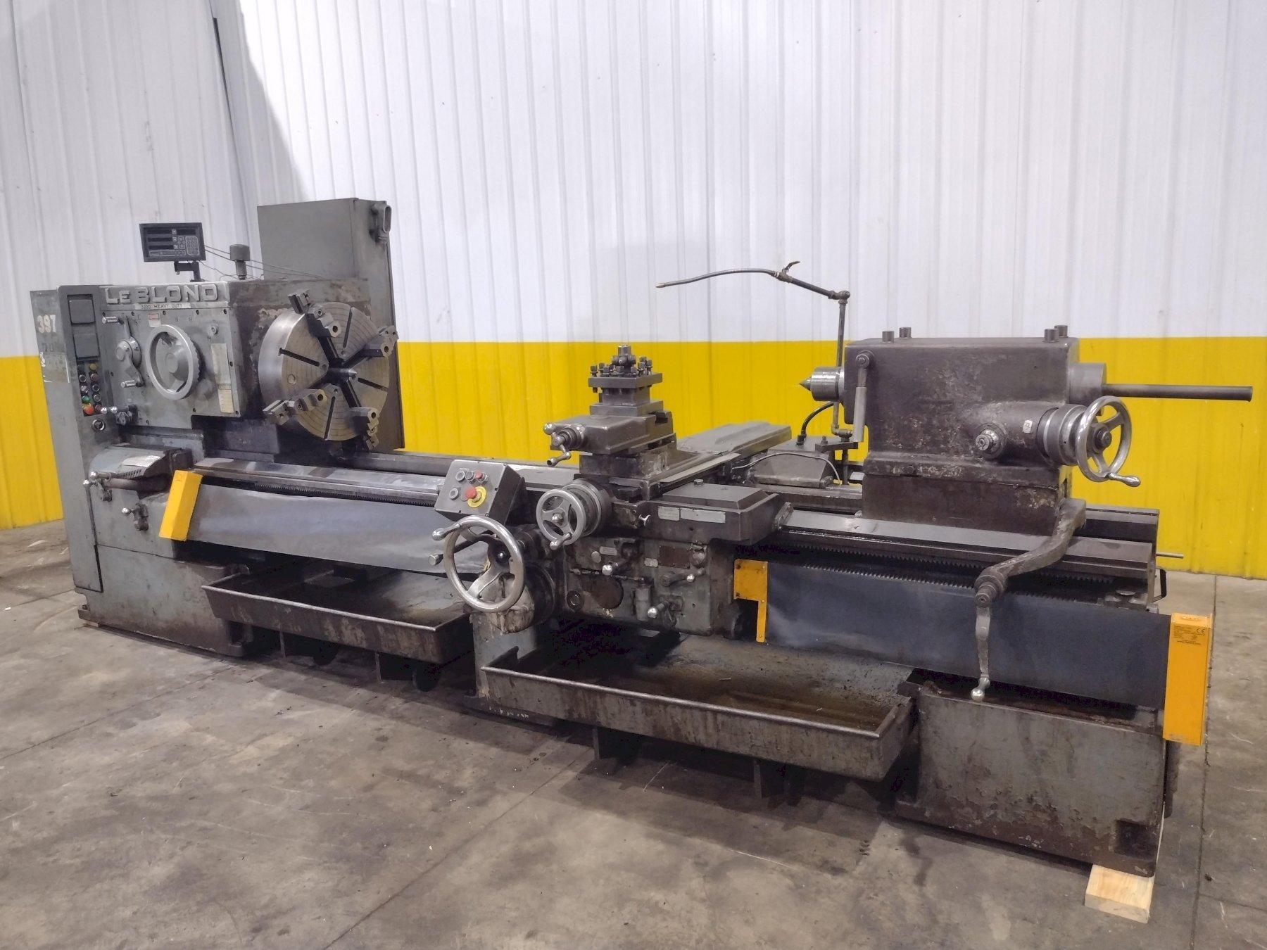 32" X 96" LEBLOND MODEL #3220NF HEAVY PATTERN ENGINE LATHE: YOBRO #25769