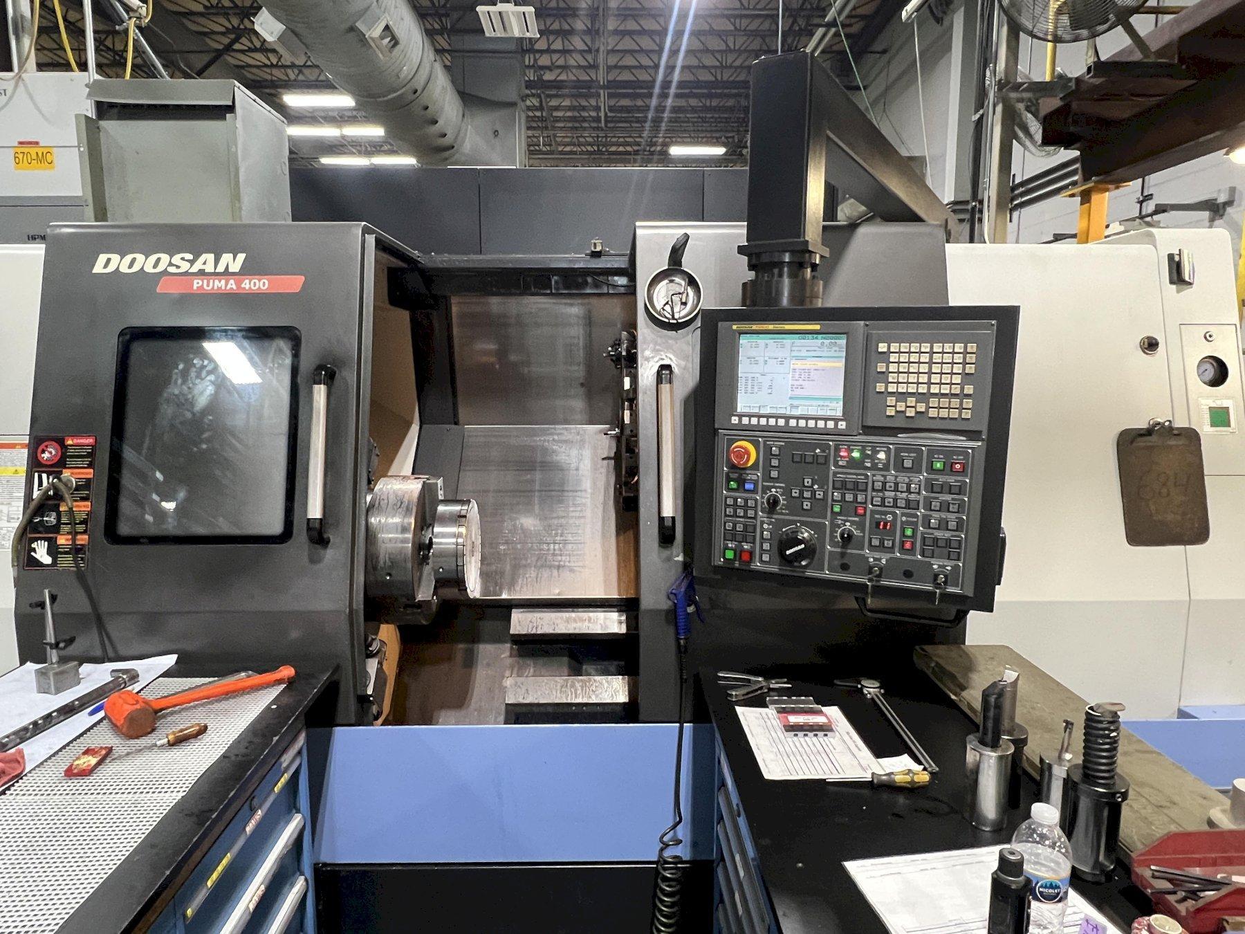 DOOSAN PUMA 400B CNC LATHE, 2011