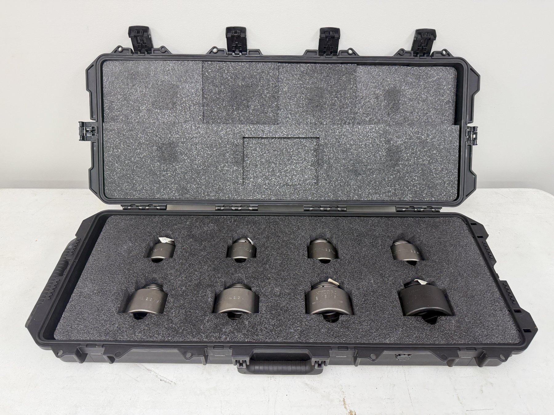 (8) 1-13/16" to 3-1/8" HYTORC 1" HEX SOCKETS, FOR HYDRAULIC TORQUE WRENCH: YOBRO #24179