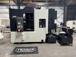 OKK VP-400 Used CNC Vertical Machining Center with Rotary Pallet Changer For Sale - 2006