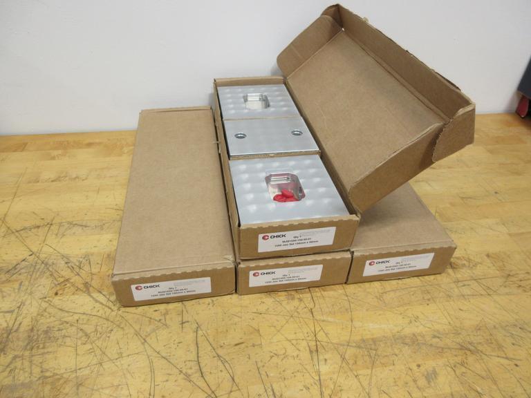 CHICK 1550 Quick-Lok Chick Vise Aluminum Soft Jaws MJQ1550-150.50-01 (4) *NEW*- Auction Item