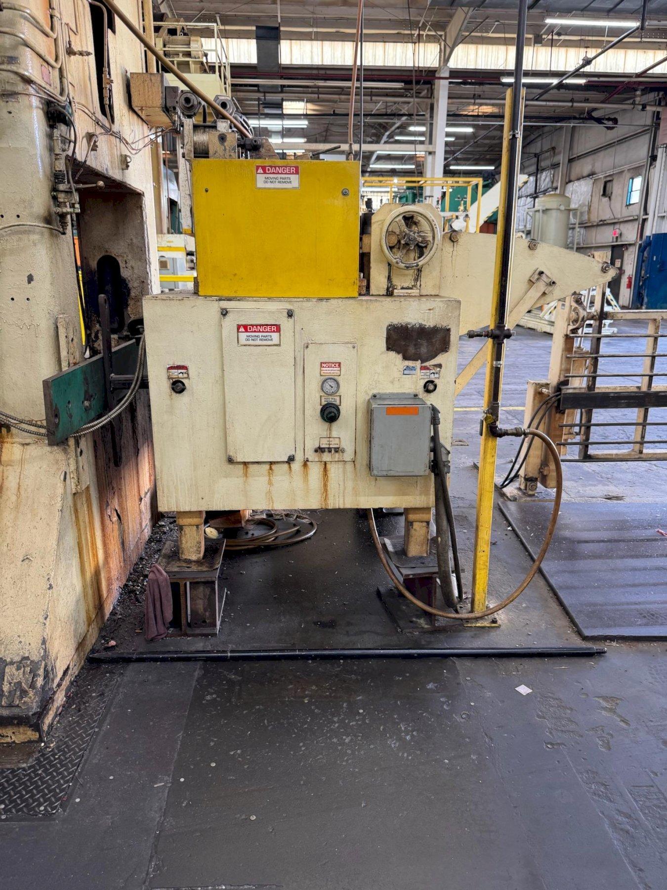 20,000 lbs. x 30" wide Coe Conventional Servo Coil Feed Line For Sale