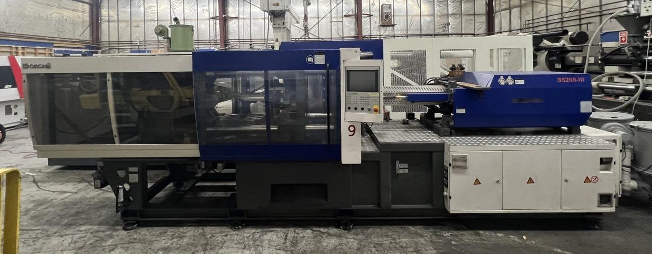 290 Ton Servo-Hydraulic • 28.23 oz Shot Borche BS260-III