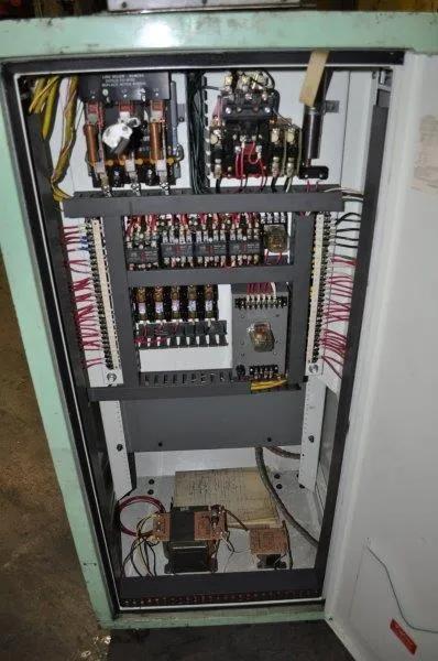 35 Ton V&O Straight Side Double Crank Press w/Air Clutch, Model SS2-35-32