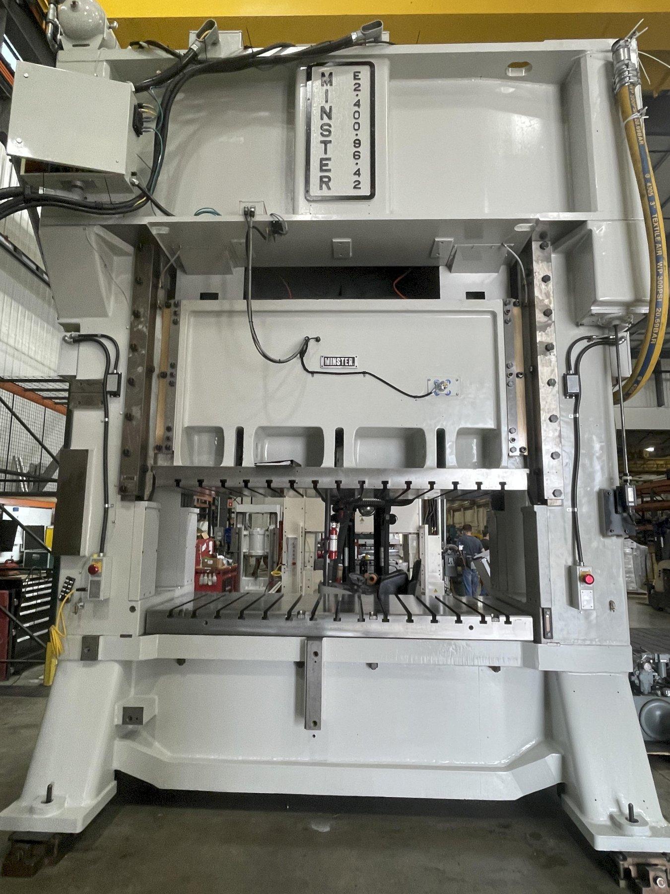 Minster E2-400-96 Straight Side Press