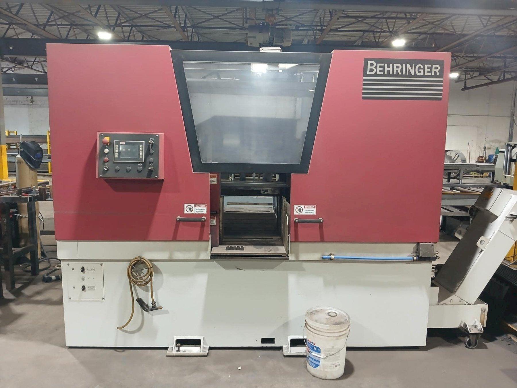 20″ x 16″ Behringer HBE-411A Fully Automatic Horizontal Band Saw, 2023