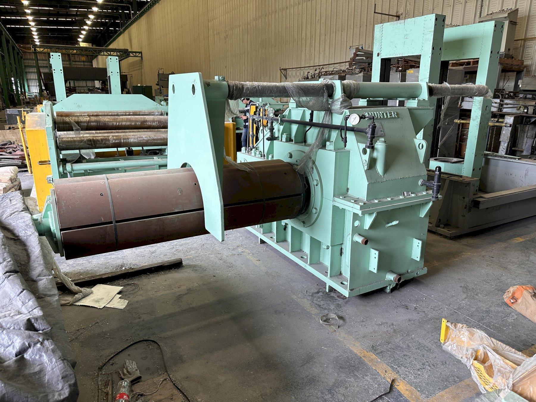 66" x .250"  Fata Hunter Twin Roll Continuous  Aluminum Caster