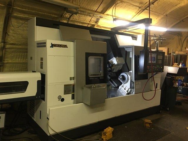 OKUMA LB3000EX-II/800 CNC LATHE WITH LIVE TOOLING, Y-AXIS AND SUB SPINDLE