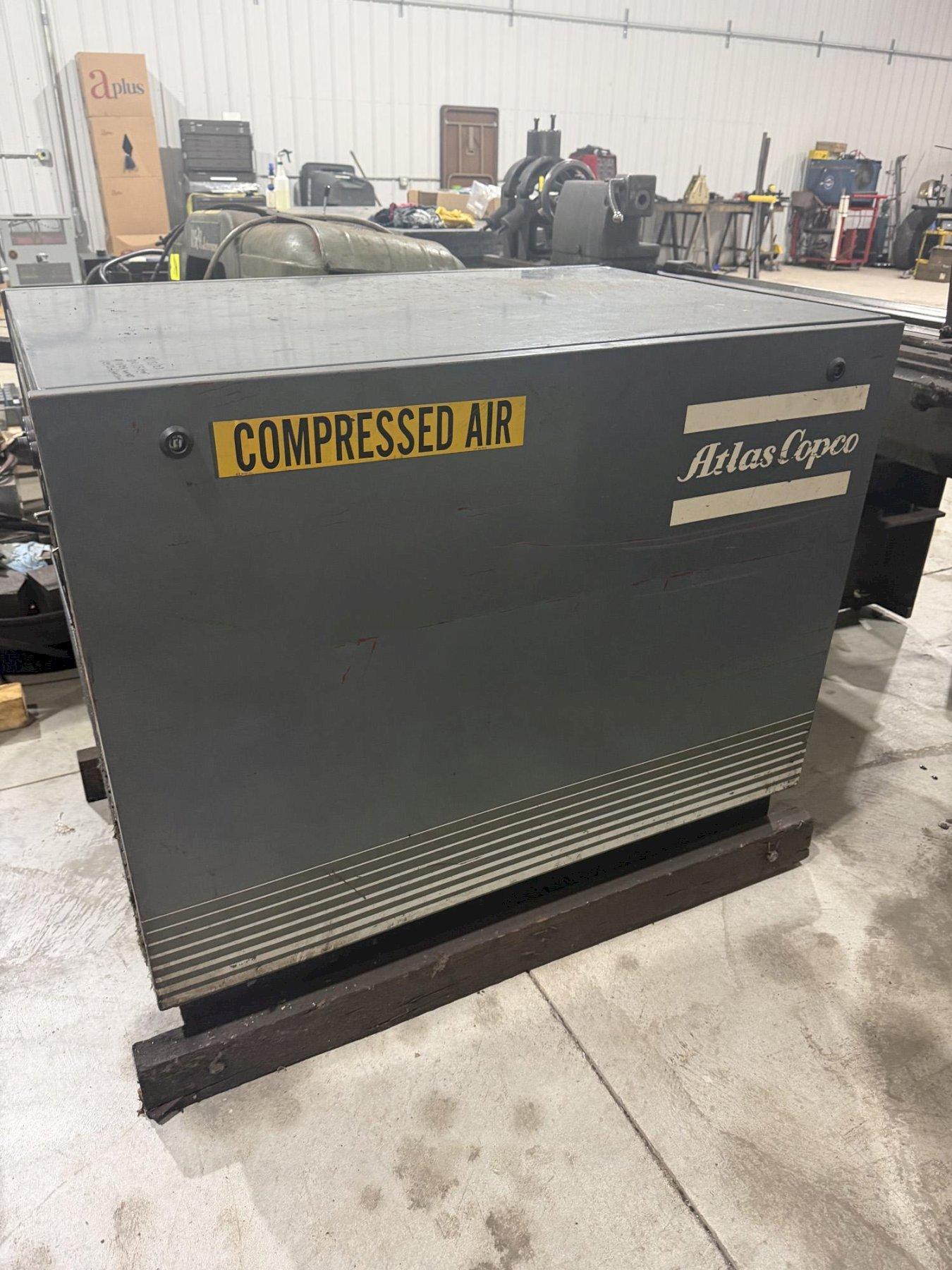 Atlas Copco 15 HP Rotary Screw Air Compressor