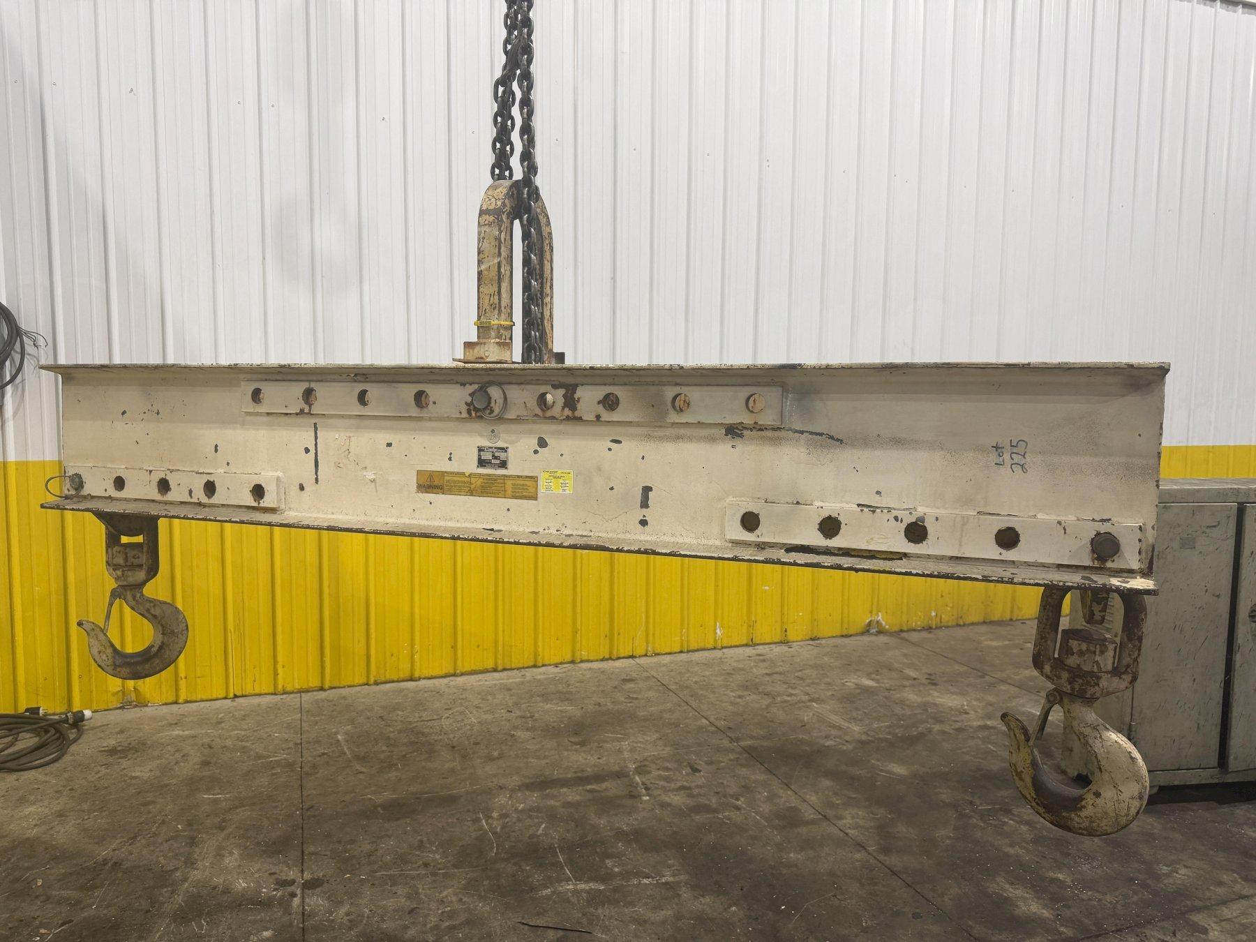 40,000 LBS (20TON) CM CADY LIFTERS SPREADER BAR / LIFTING BRAM: YOBRO #26161
