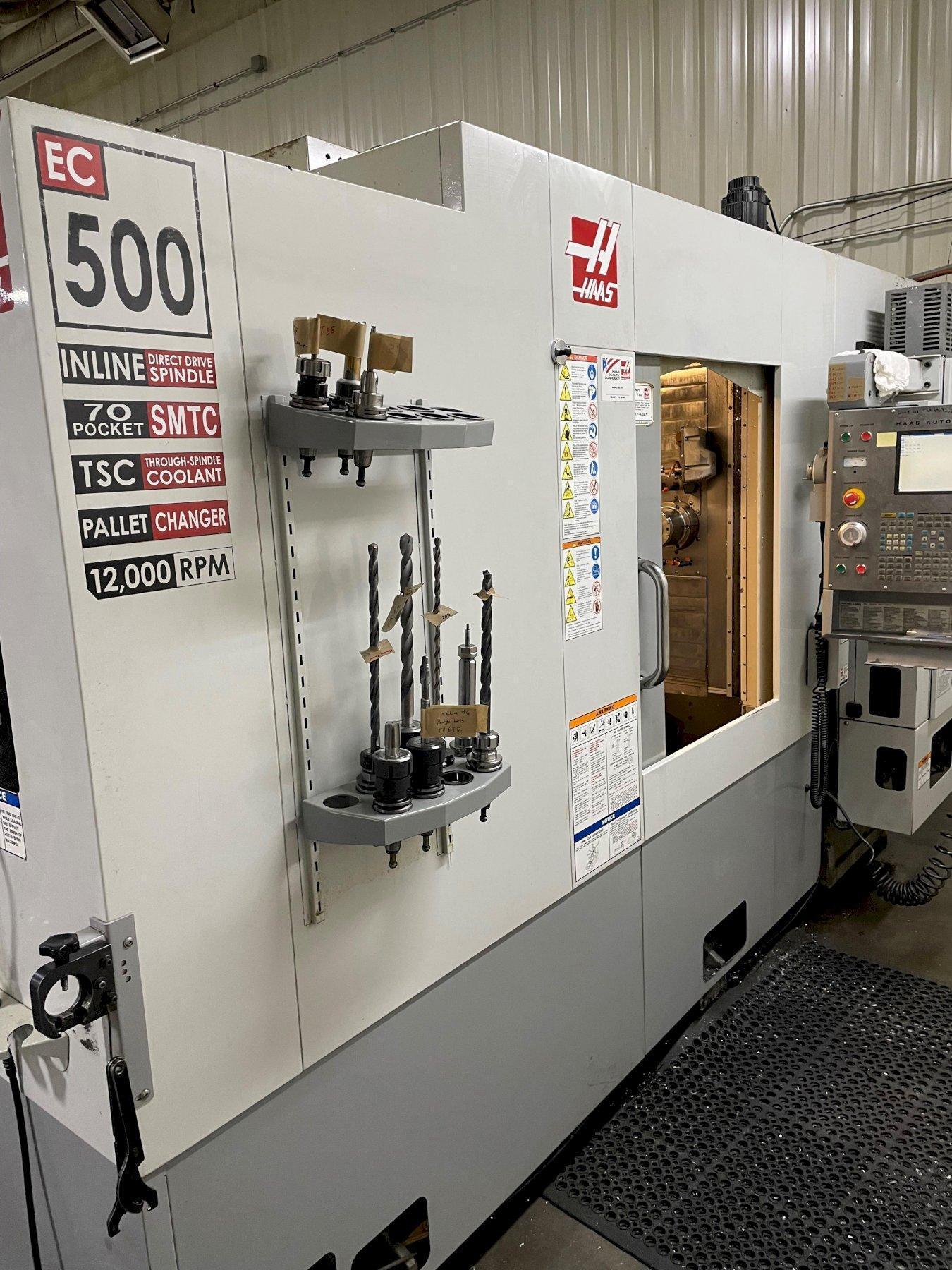 Haas EC-500-4AX Used CNC Horizontal Machining Center For Sale - 2006