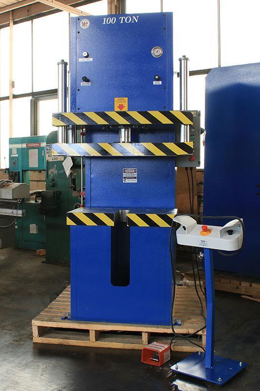 100 TON PRESSMASTER HYDRAULIC C-FRAME PRESS MODEL CFP-100