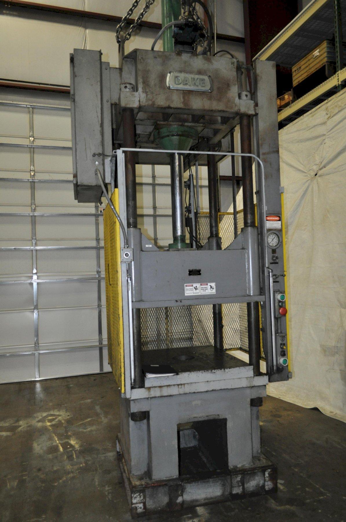75 TON DAKE 4 POST HYDRAULIC PRESS